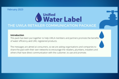 RETAILERS CAN GAIN COMMERCIAL OPPORTUNITIES BY SUPPORTING WATER EFFICIENCY