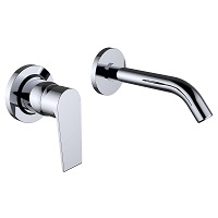 Concealed basin mixer 1/2″ with aerator.