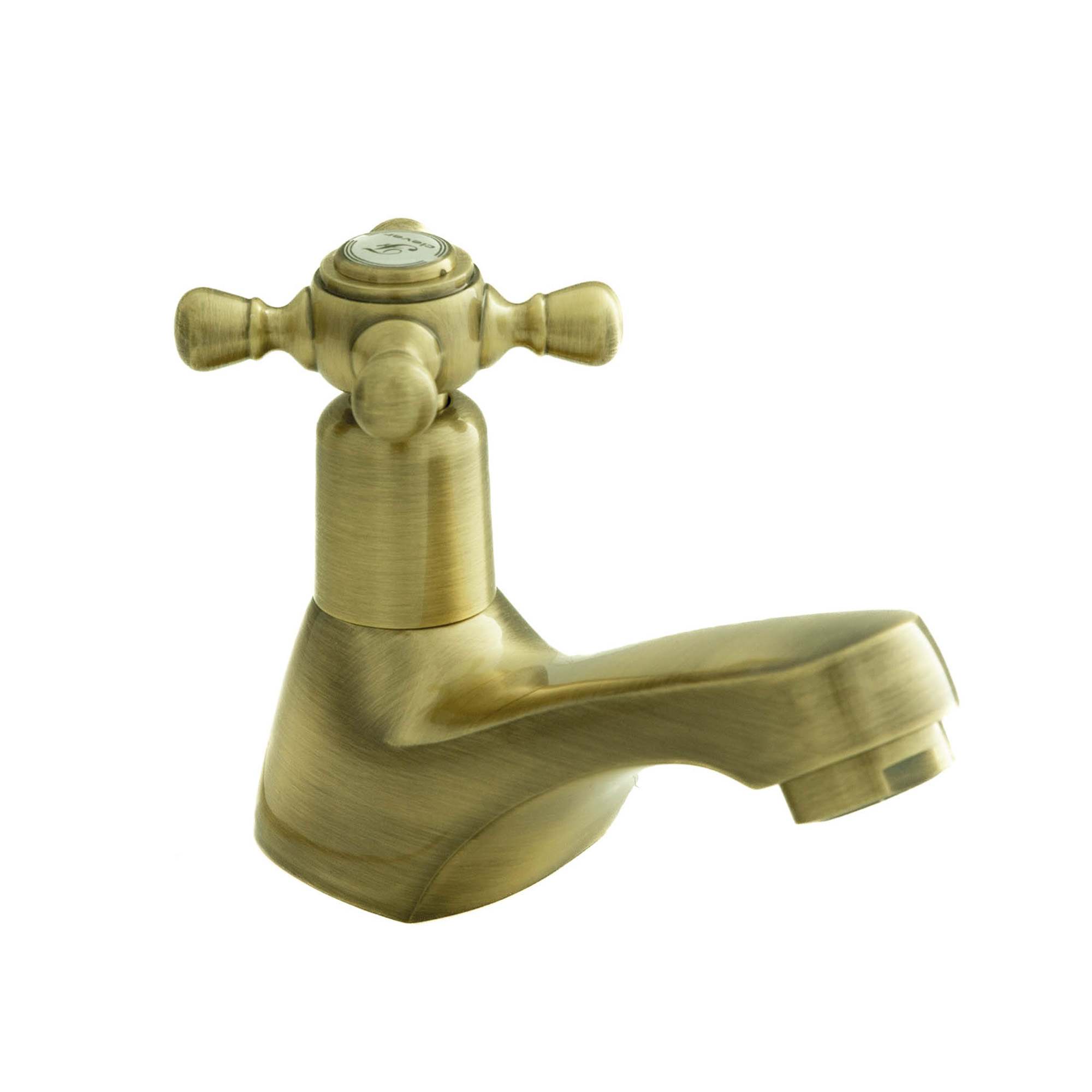 Deck mounted basin tap with aerator 1/2″.