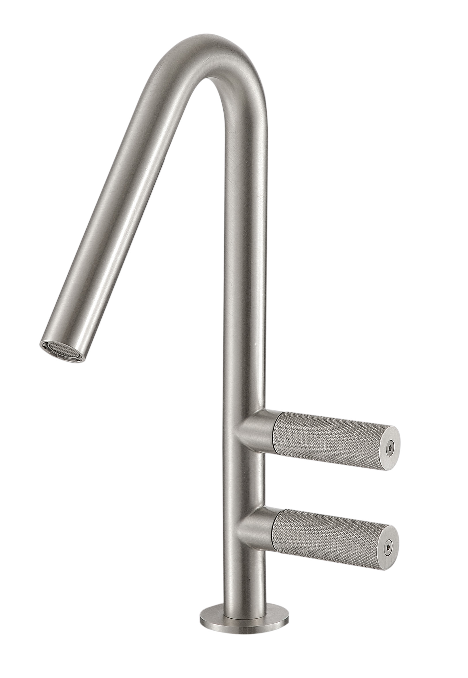 Single hole sink mixer