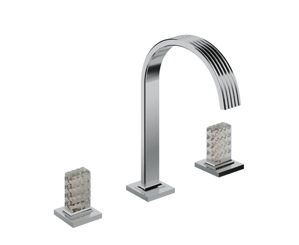 3 hole washbasin 195 – LED