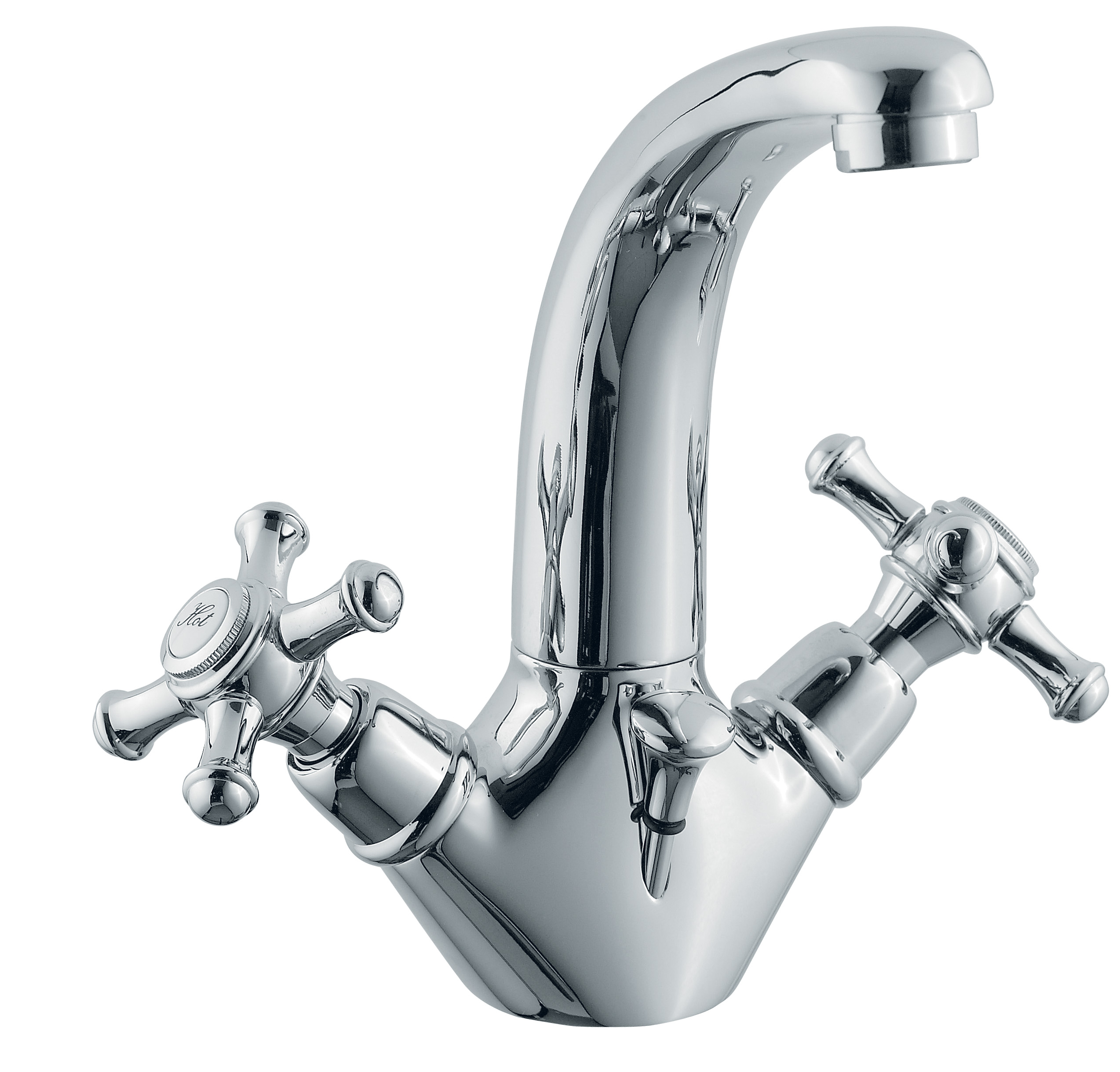 Single hole washbasin