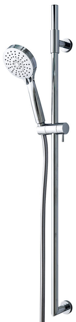 Sliding-bar kit without wall hose outlet
