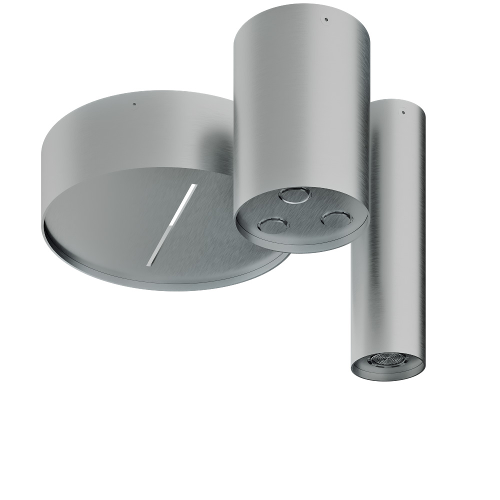 3 functions ceiling shower-head