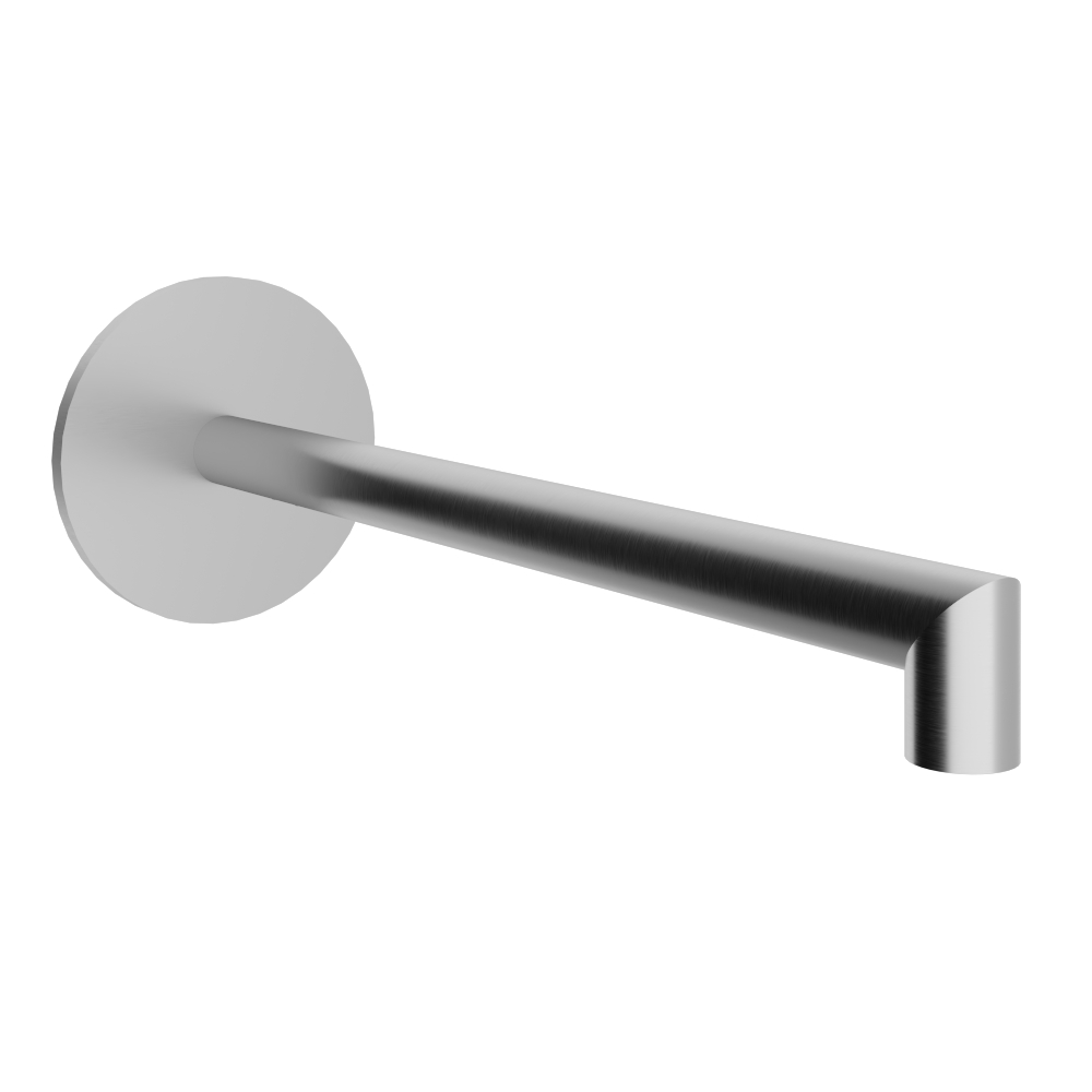 Wall-mtd. spout 180