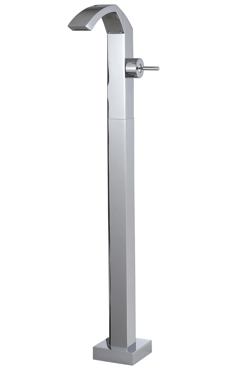 Floor standing washbasin mixer