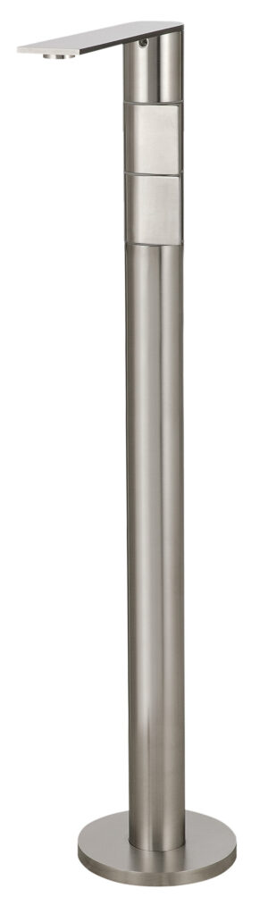 Floor standing washbasin mixer