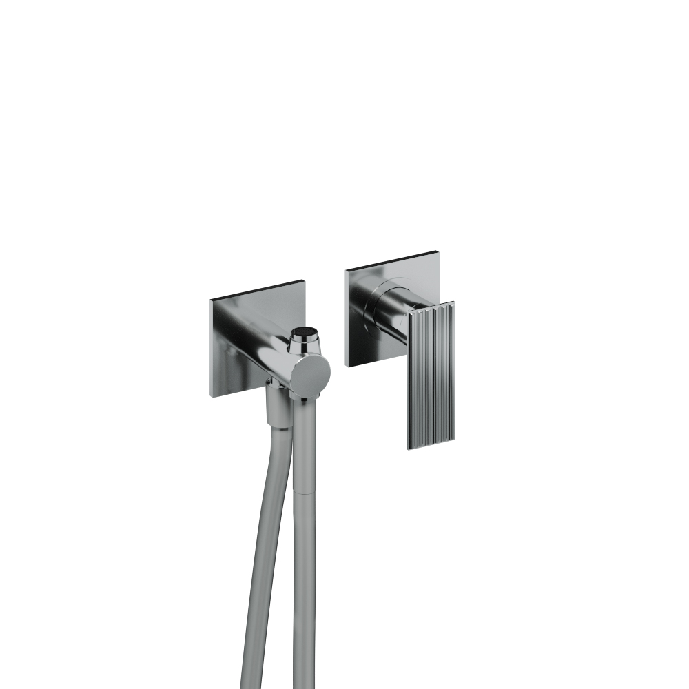 Concealed mixer with wc hand shower