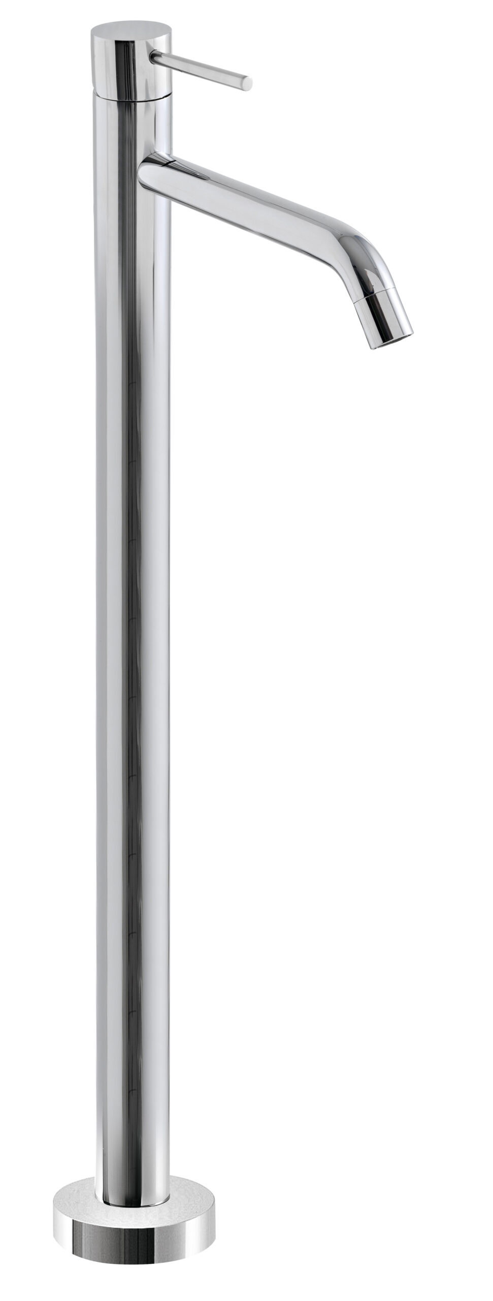 Floor standing washbasin mixer