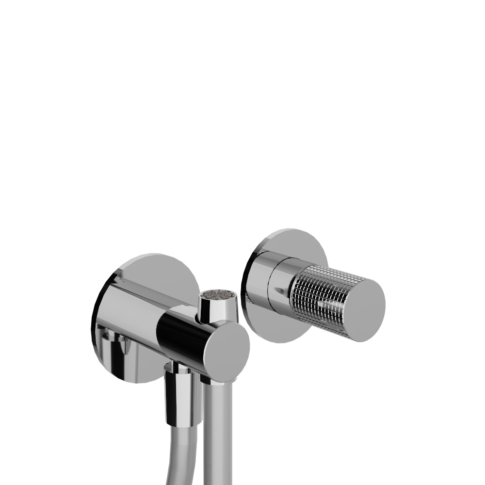 Concealed mixer with wc hand shower