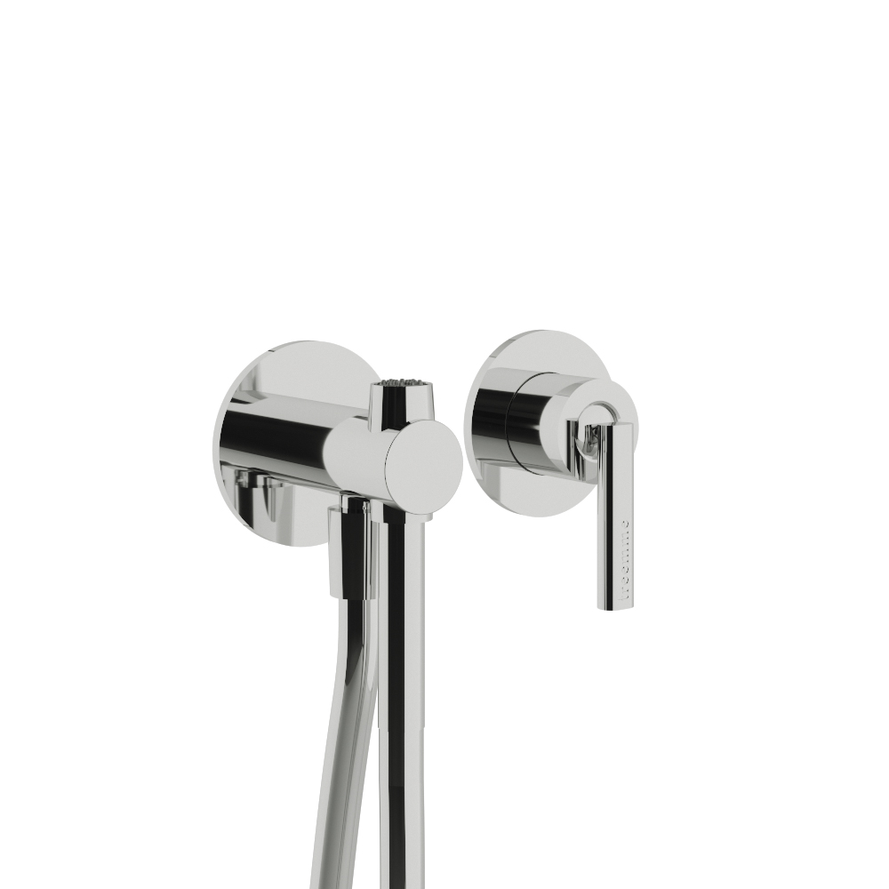 Concealed mixer with wc hand shower