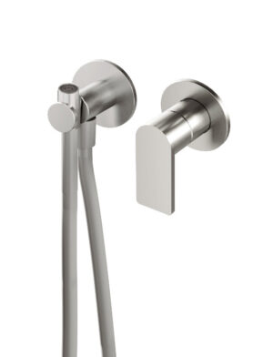 Concealed mixer with wc hand shower