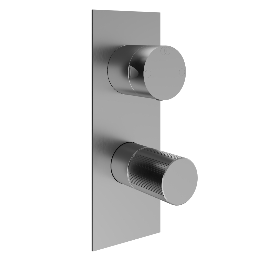 Concealed mixer with 2 ways diverter