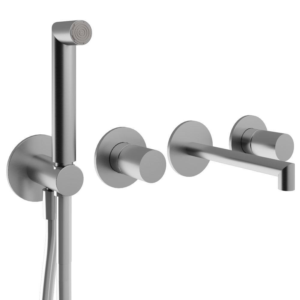 Concealed bath/shower mixer
