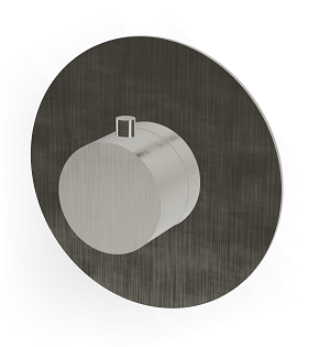 Concealed thermostatic