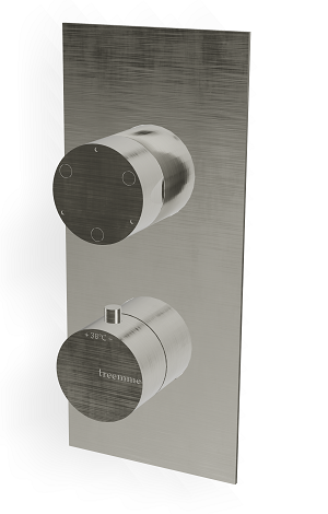 3 ways concealed thermostatic mixer