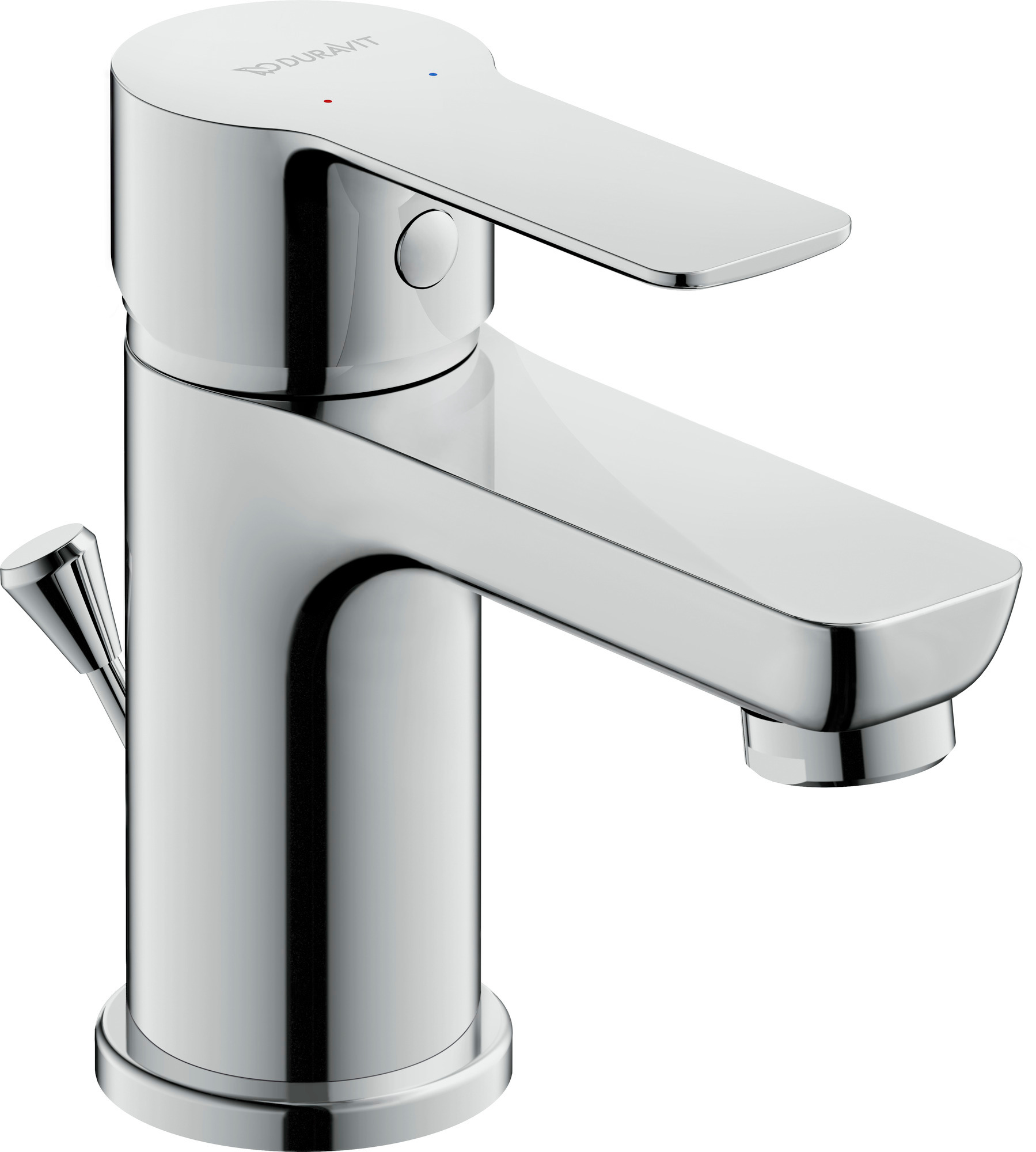 Single lever basin mixer S with pull-rod