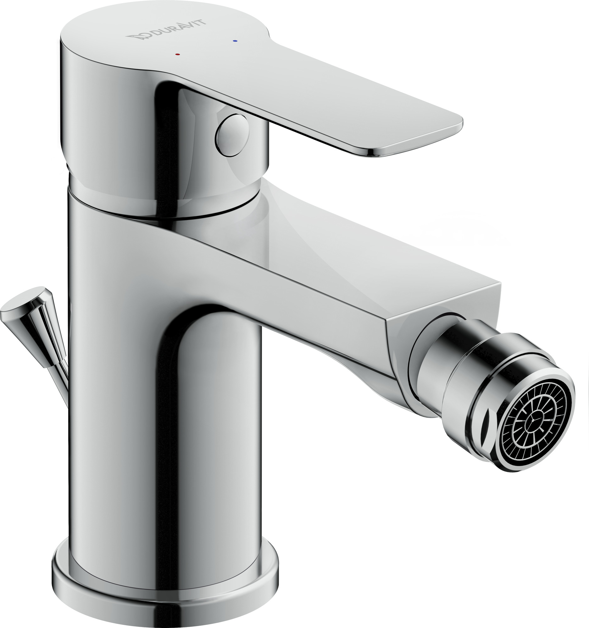 Single lever bidet mixer