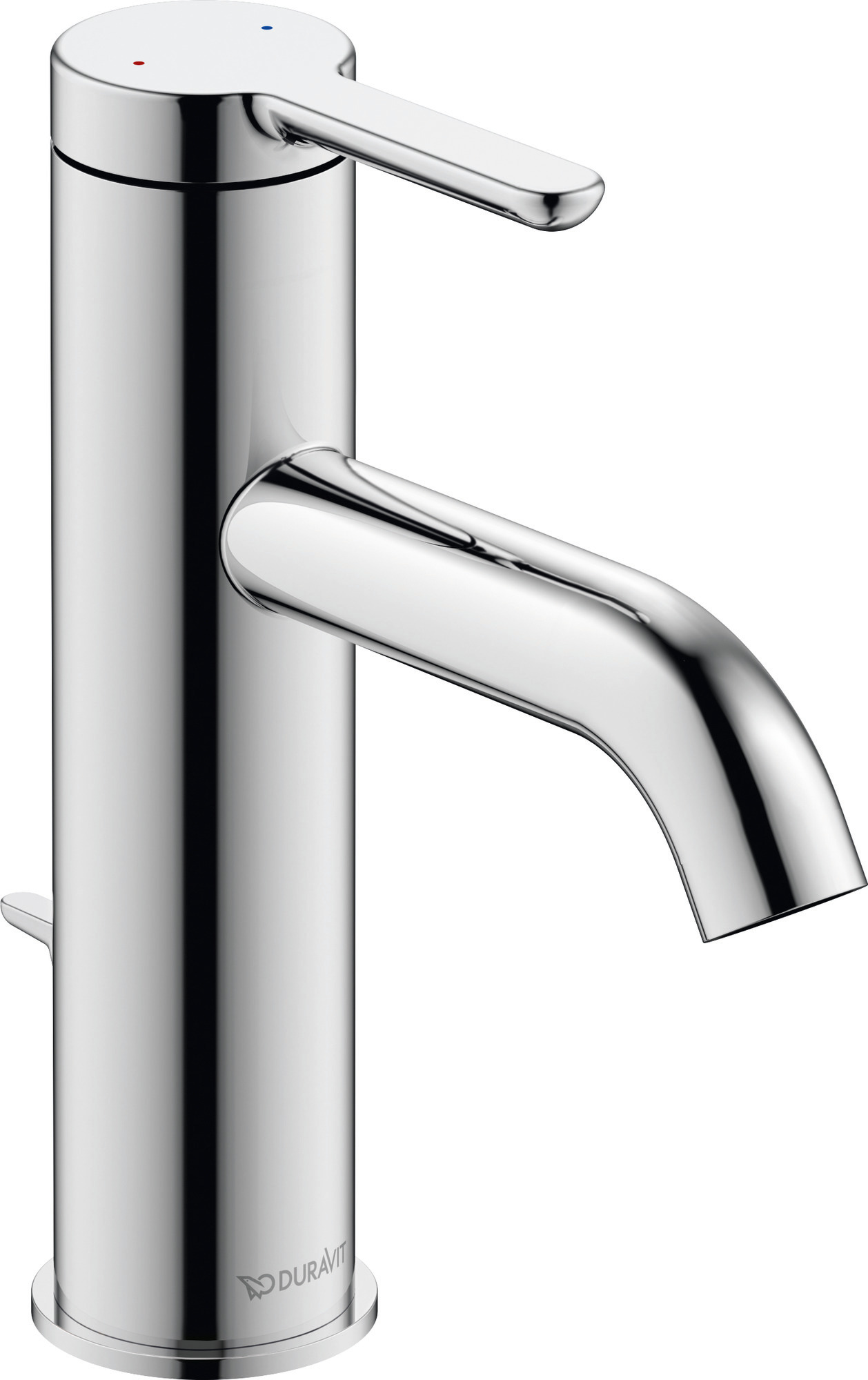 Single lever basin mixer M with pull-rod chrome