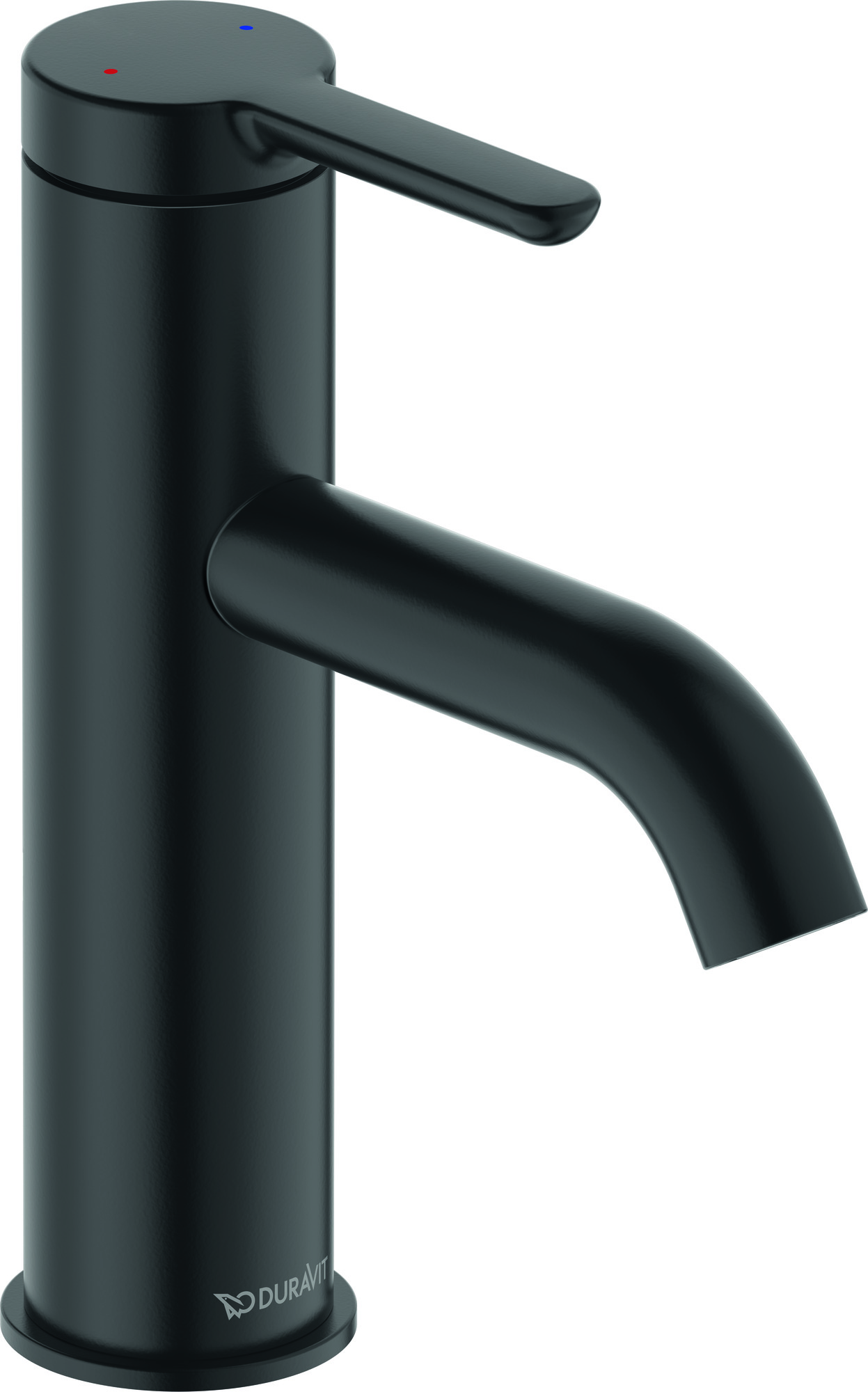 Single lever basin mixer M matt black