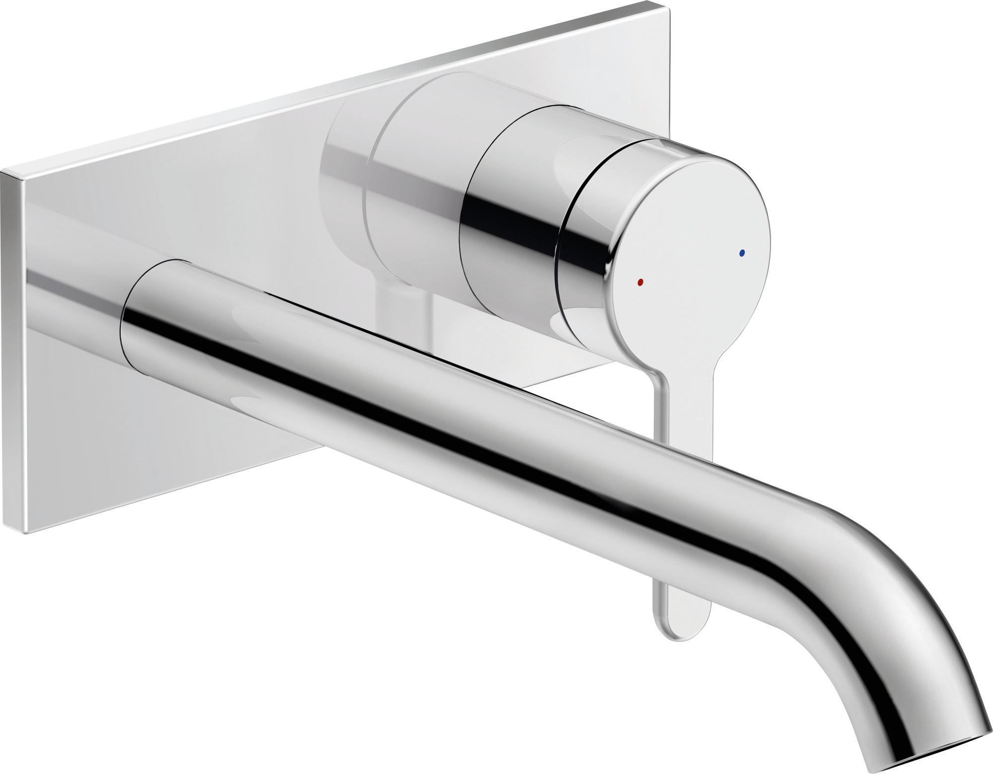 Single lever basin mixer concealed  chrome