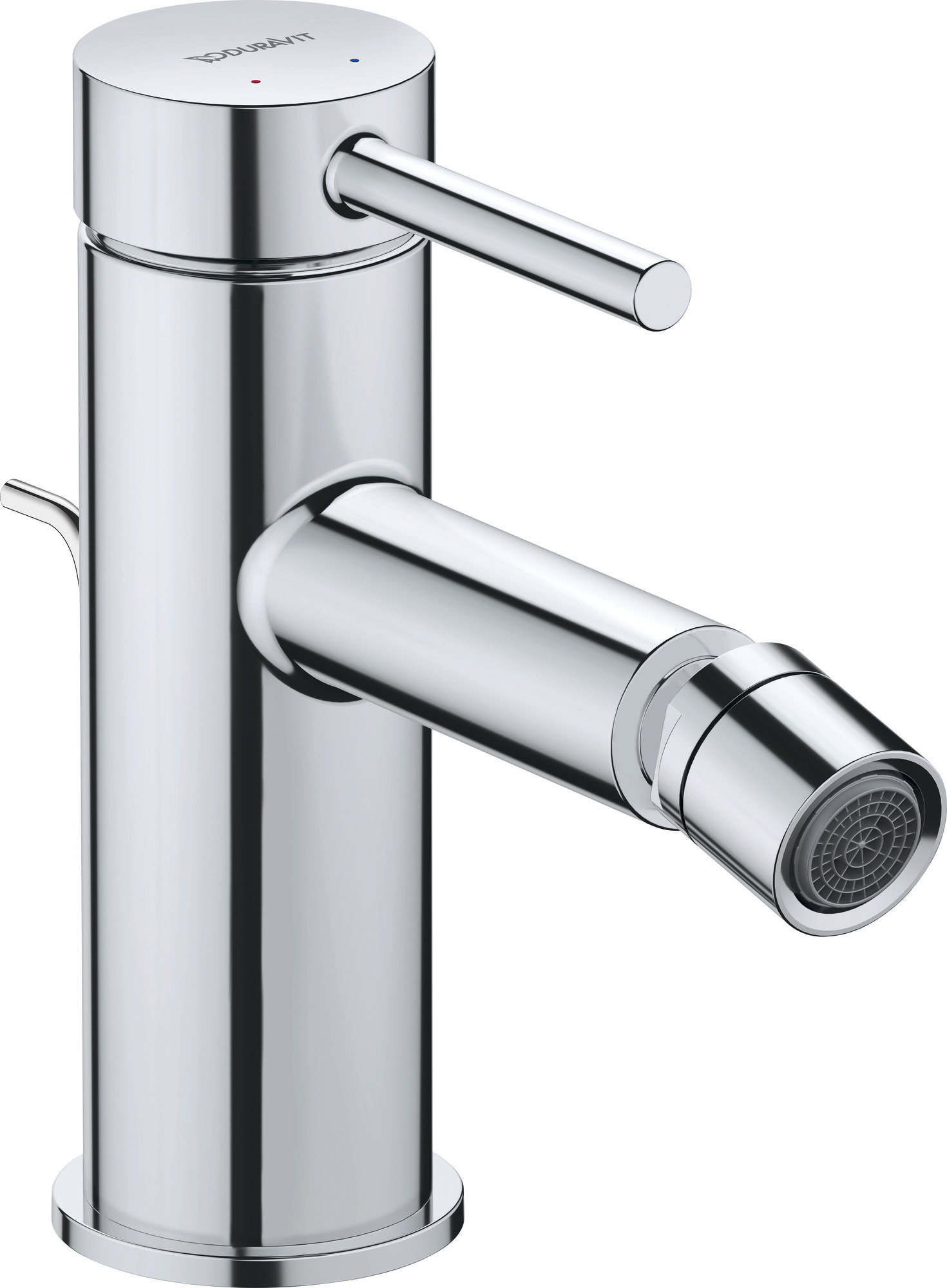 Single lever bidet mixer