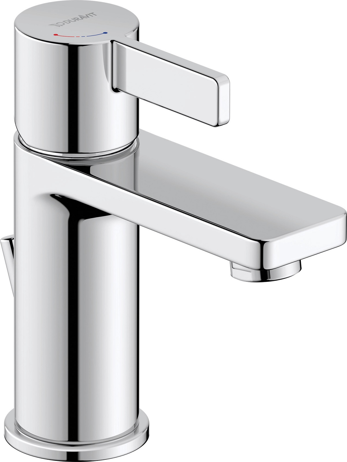 Single lever basin mixer S with pull-rod FreshStart