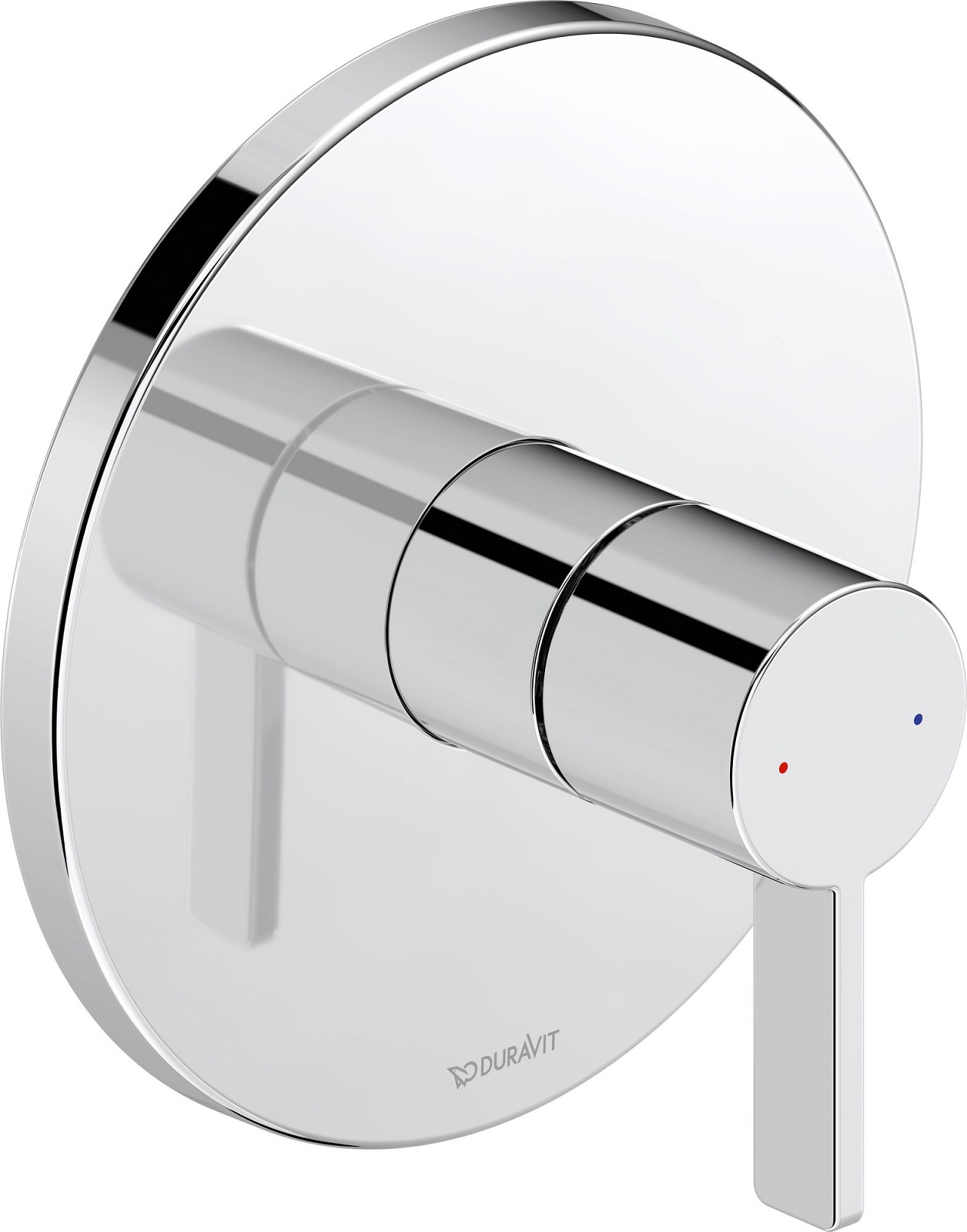 Single lever shower mixer concealed