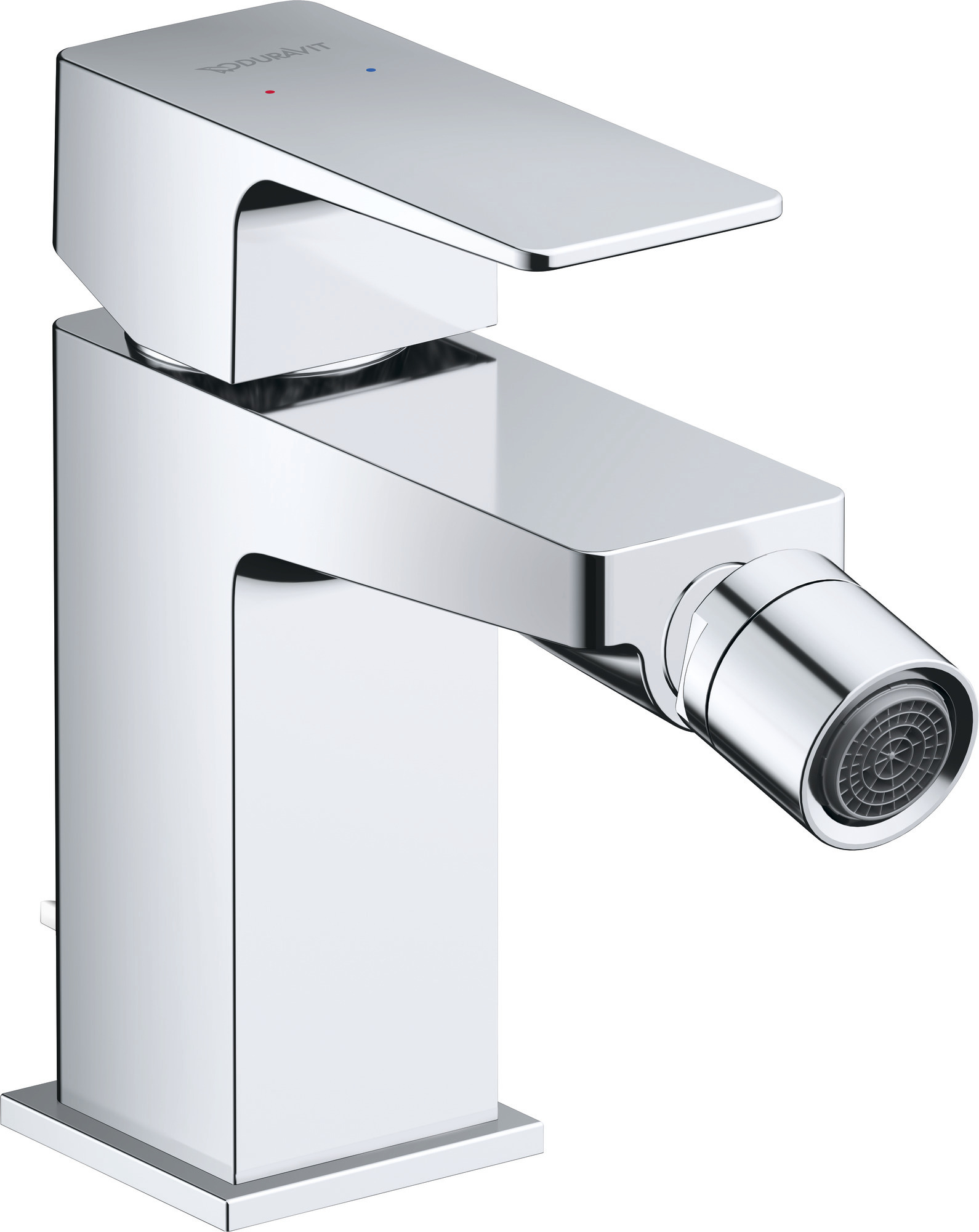 Single lever bidet mixer chrome