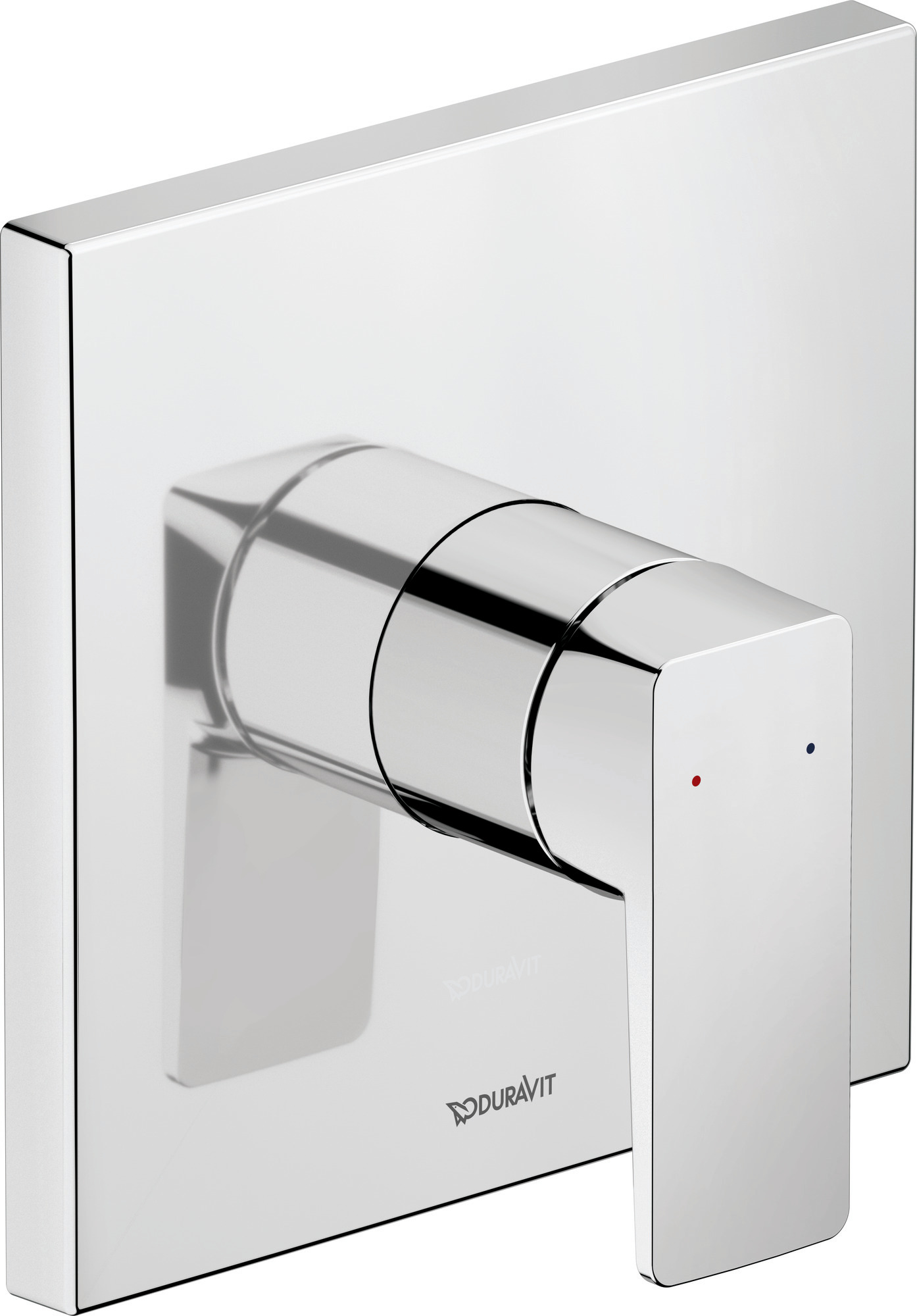 Single lever shower mixer concealed chrome