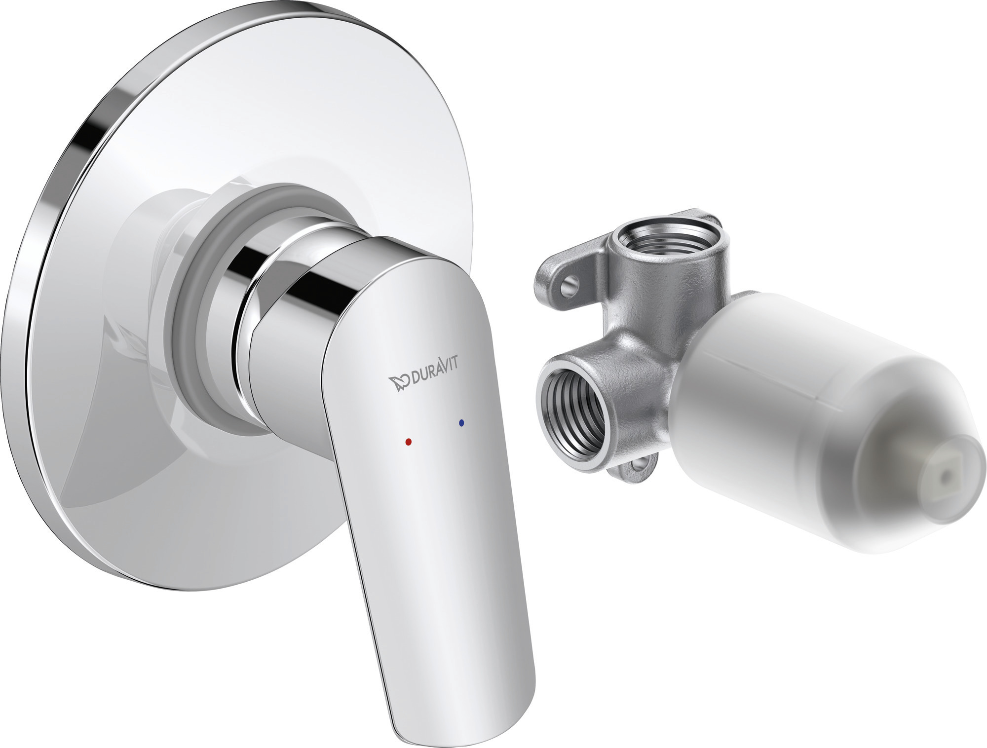 Single lever shower mixer concealed Set