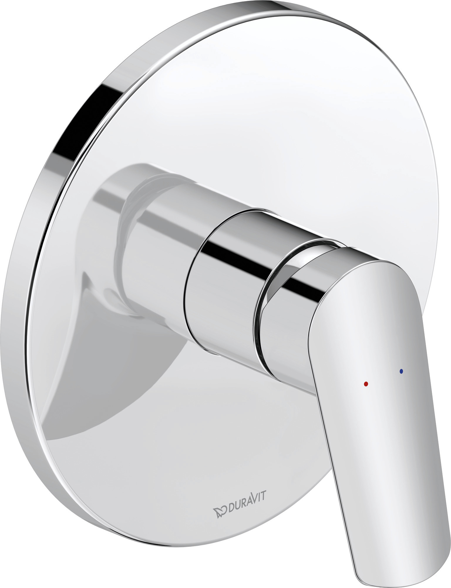Single lever shower mixer concealed