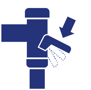 Pressure Flushing Valve kit