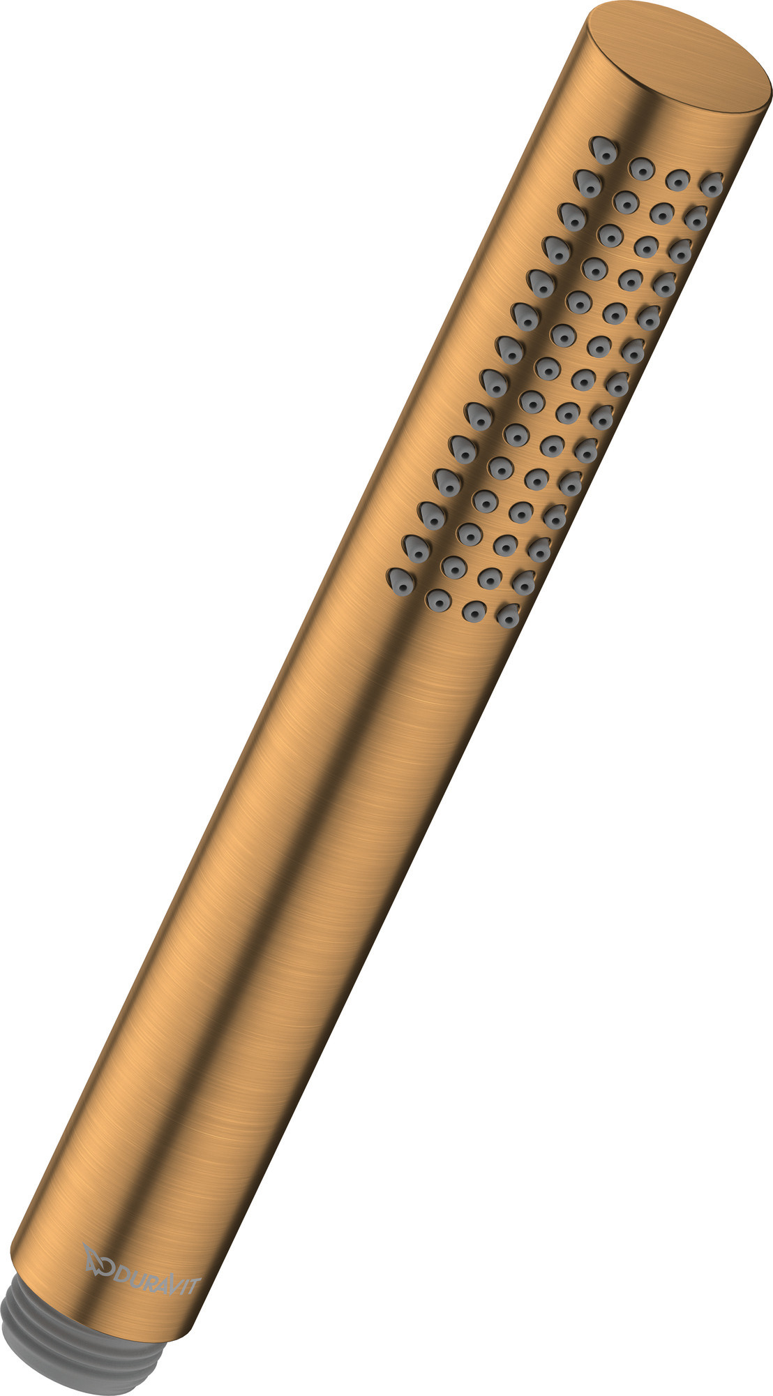 Stick hand shower round MinusFlow brushed bronce