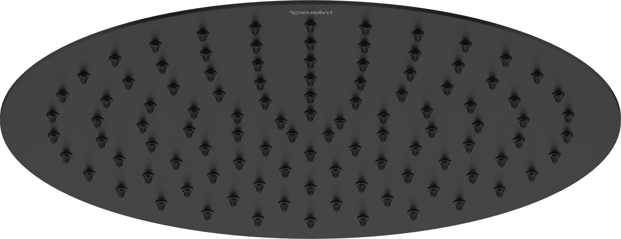 Head shower round D300 matt black