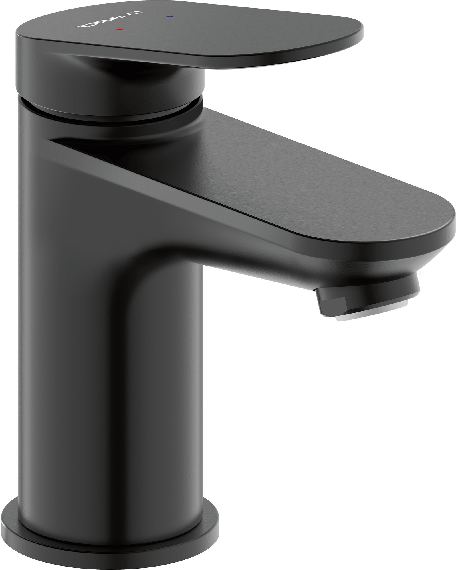 Single lever basin mixer S matt black