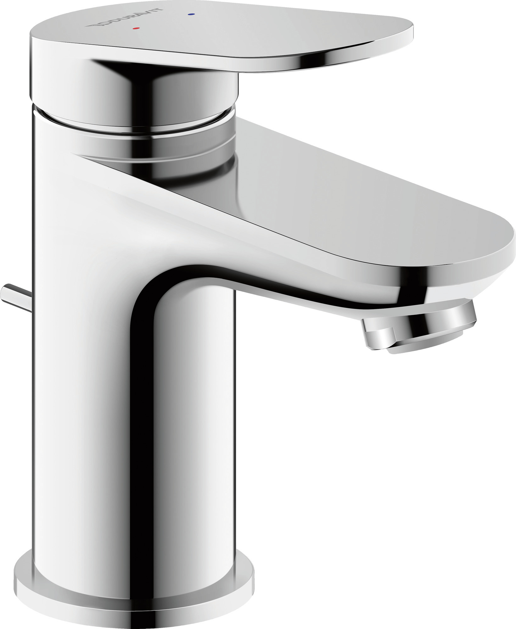 Single lever basin mixer S with pull-rod chrome MinusFlow