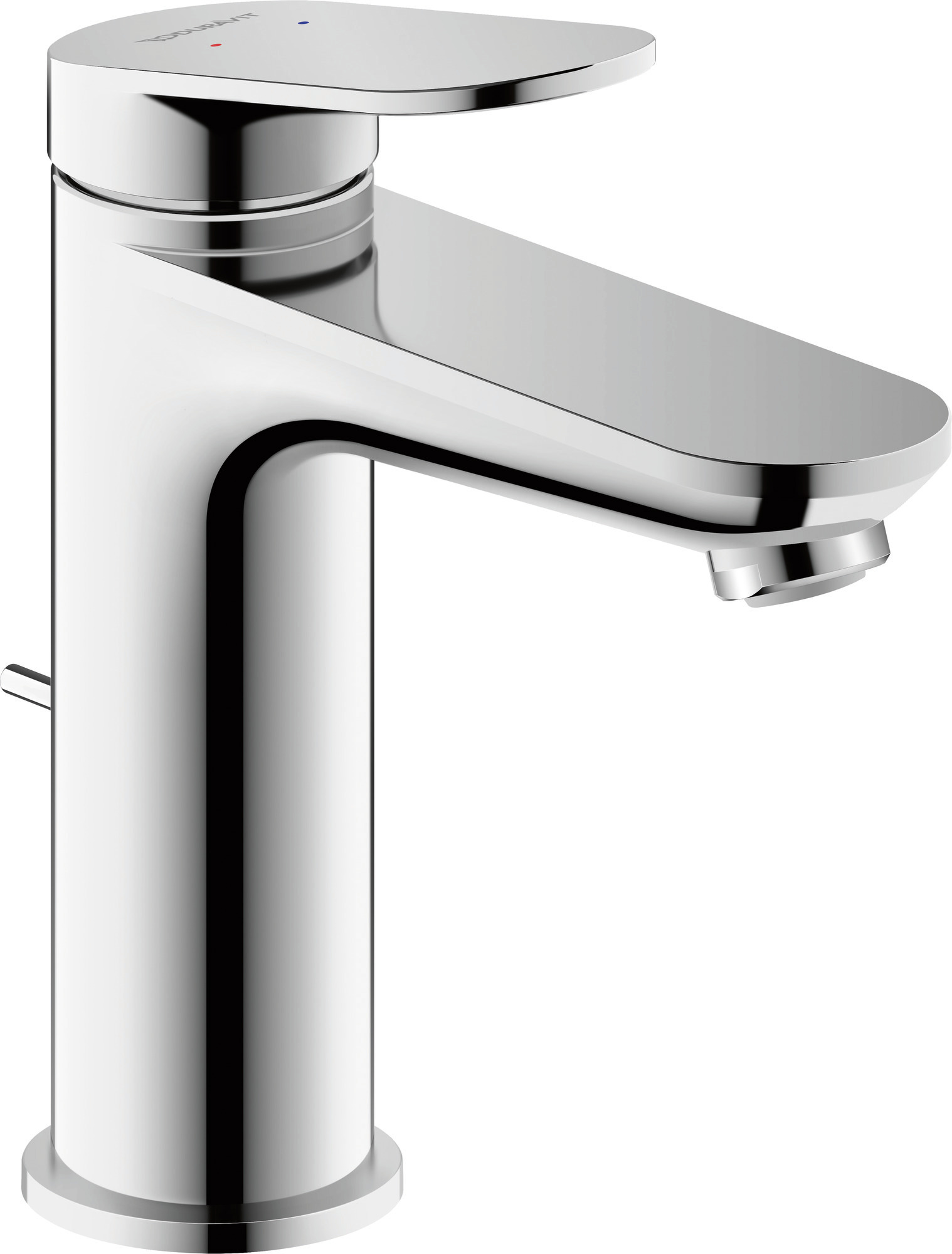 Single lever basin mixer M with pull-rod chrome MinusFlow