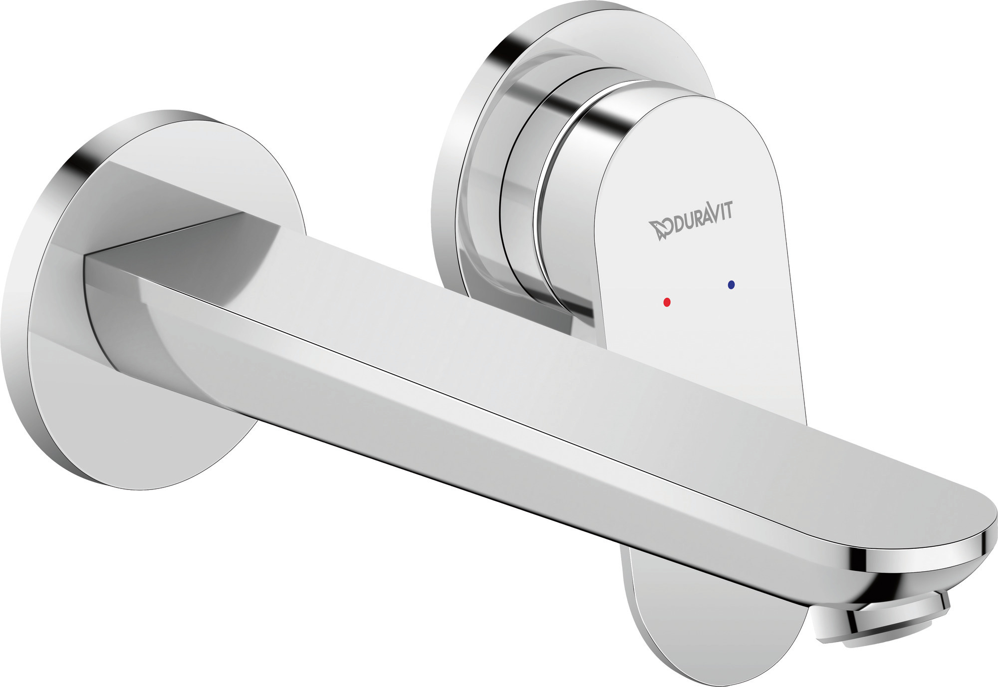 Single lever basin mixer concealed chrome