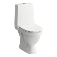 Laufen Kompas Floorstanding WC combination CONCEALED S-TRAP, rimless, washdown