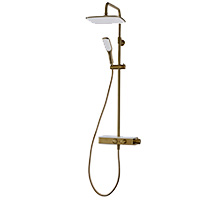 Push button diverter brass