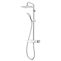 Push button diverter chrome