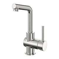 LUNDSKÄR N wash-basin mixer tap stainless steel colour