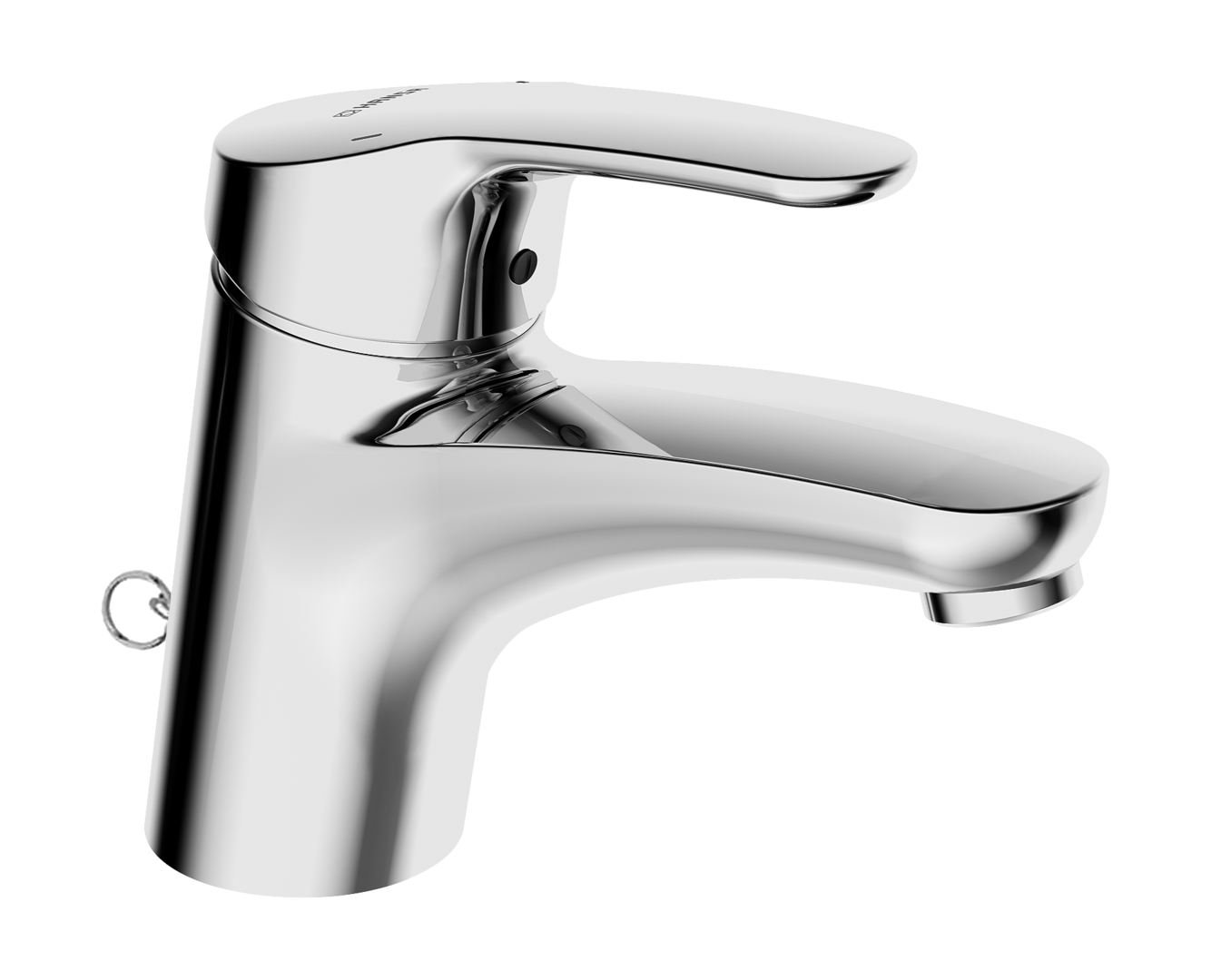 Single lever washbasin faucet