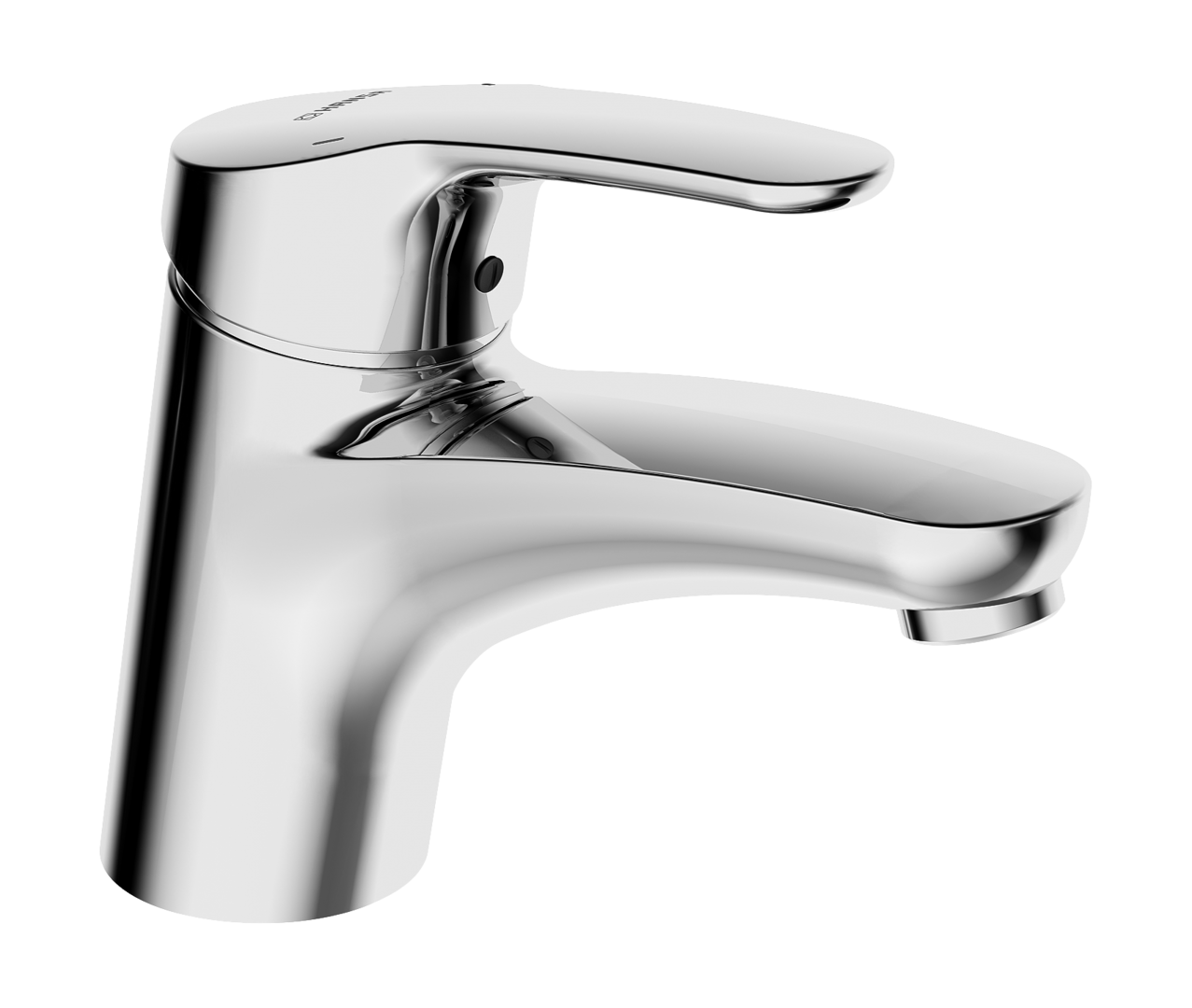 Single lever washbasin faucet