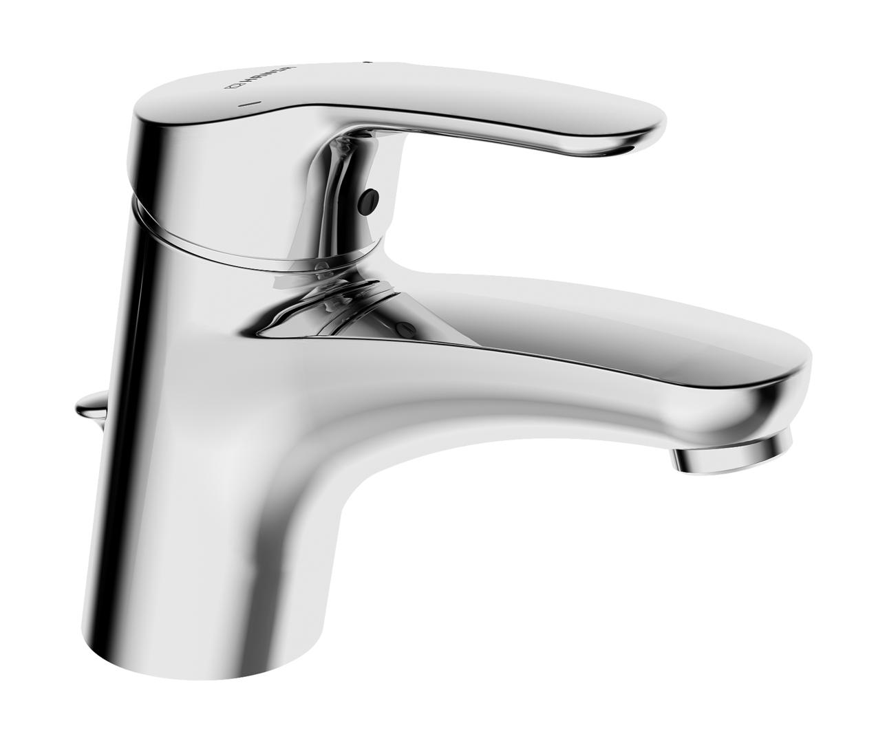 Single lever washbasin faucet