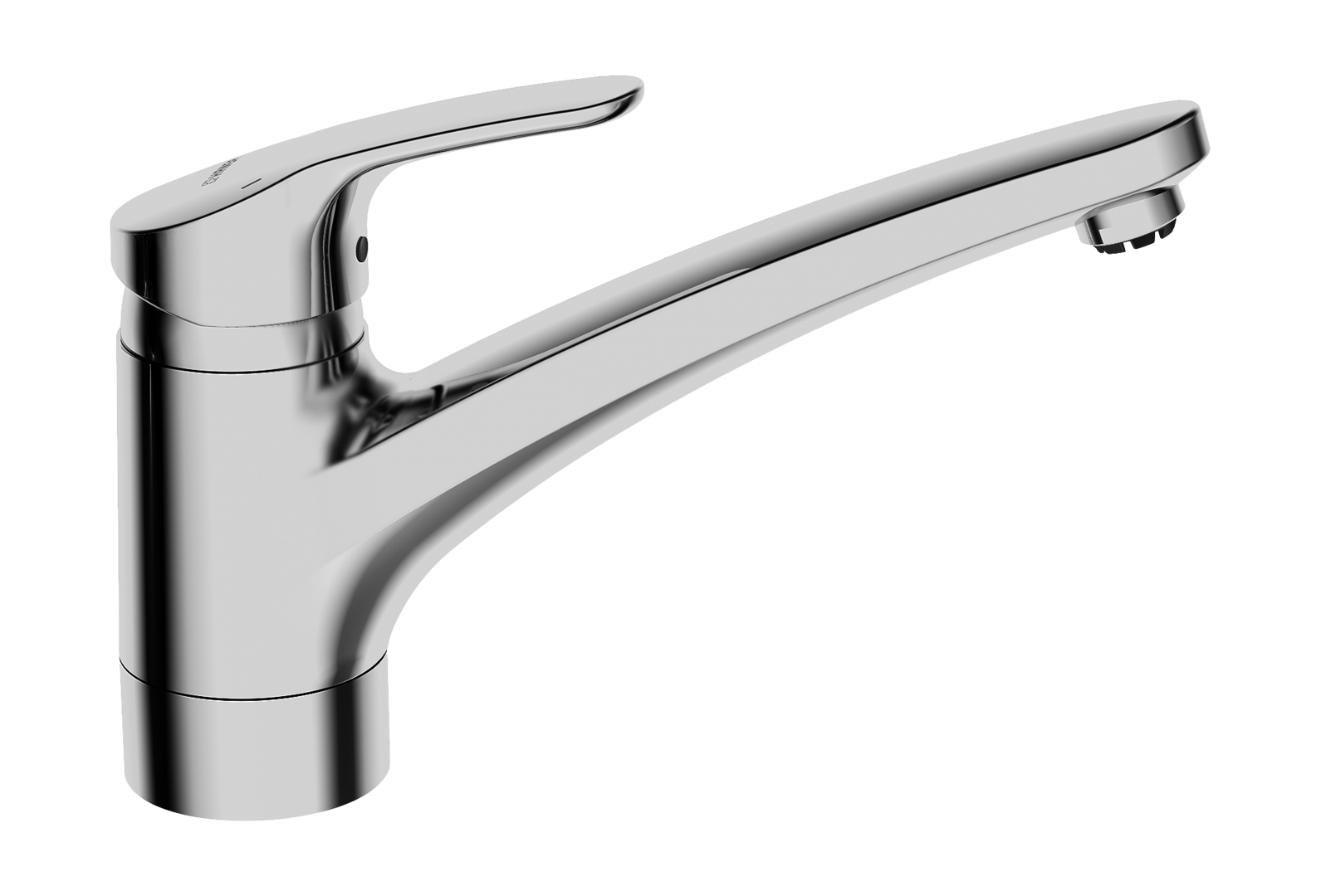Single lever kitchen faucet
