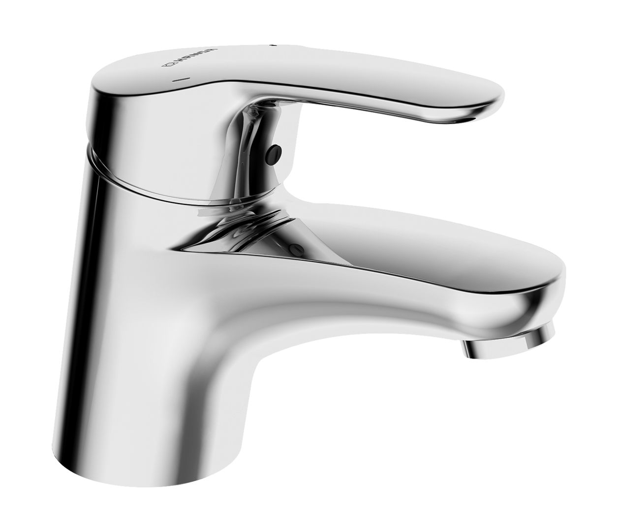 Single lever washbasin faucet
