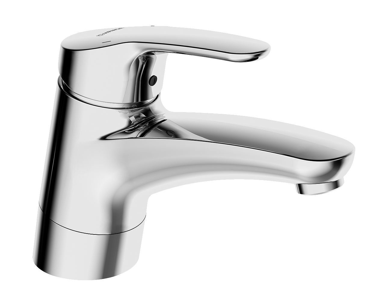 Single lever washbasin faucet