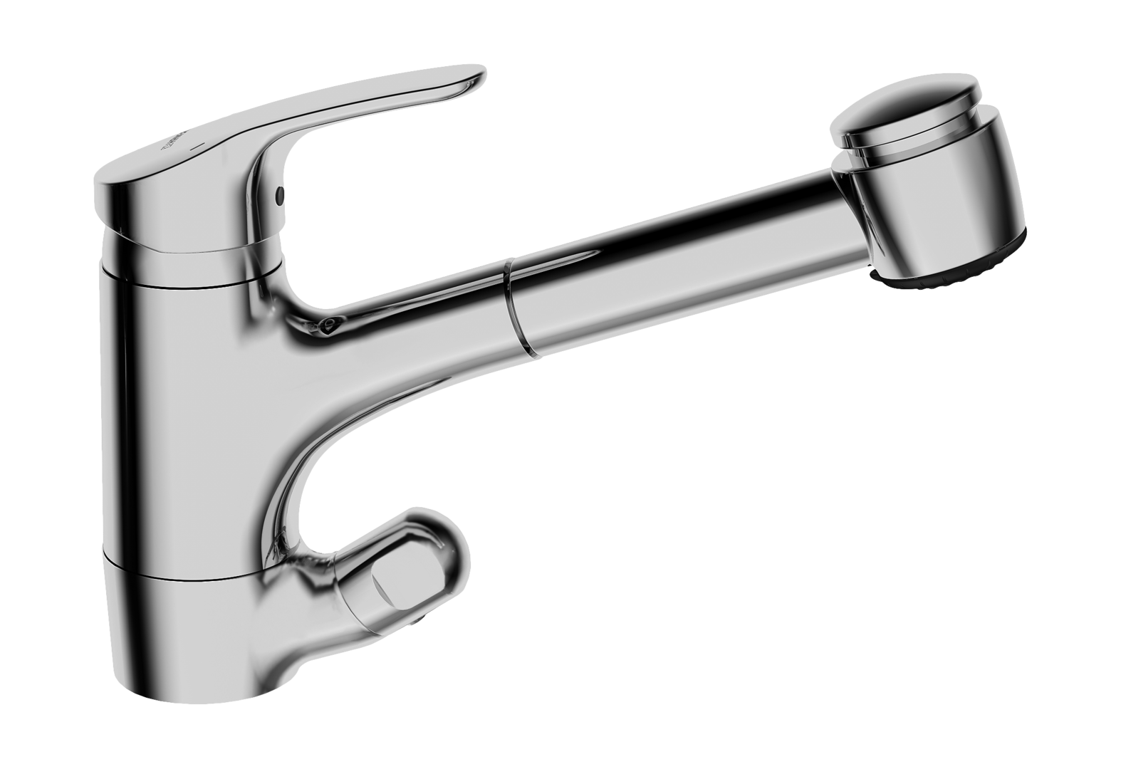Single lever kitchen faucet